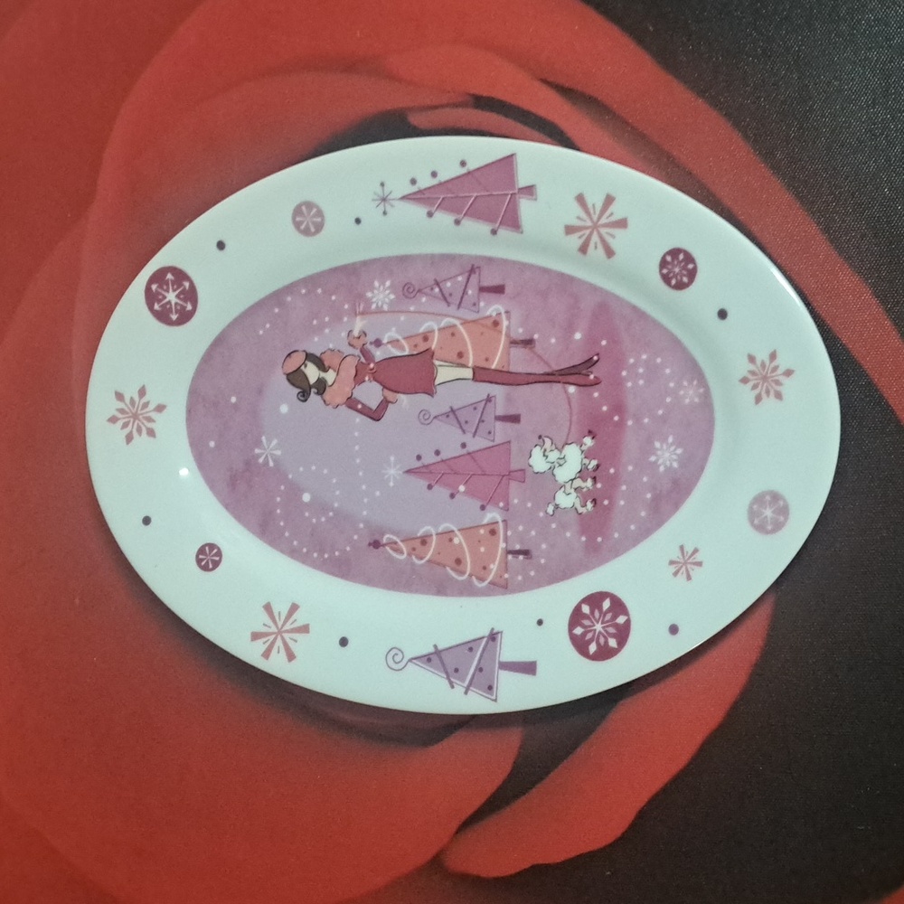 Santa's Workbench Plate